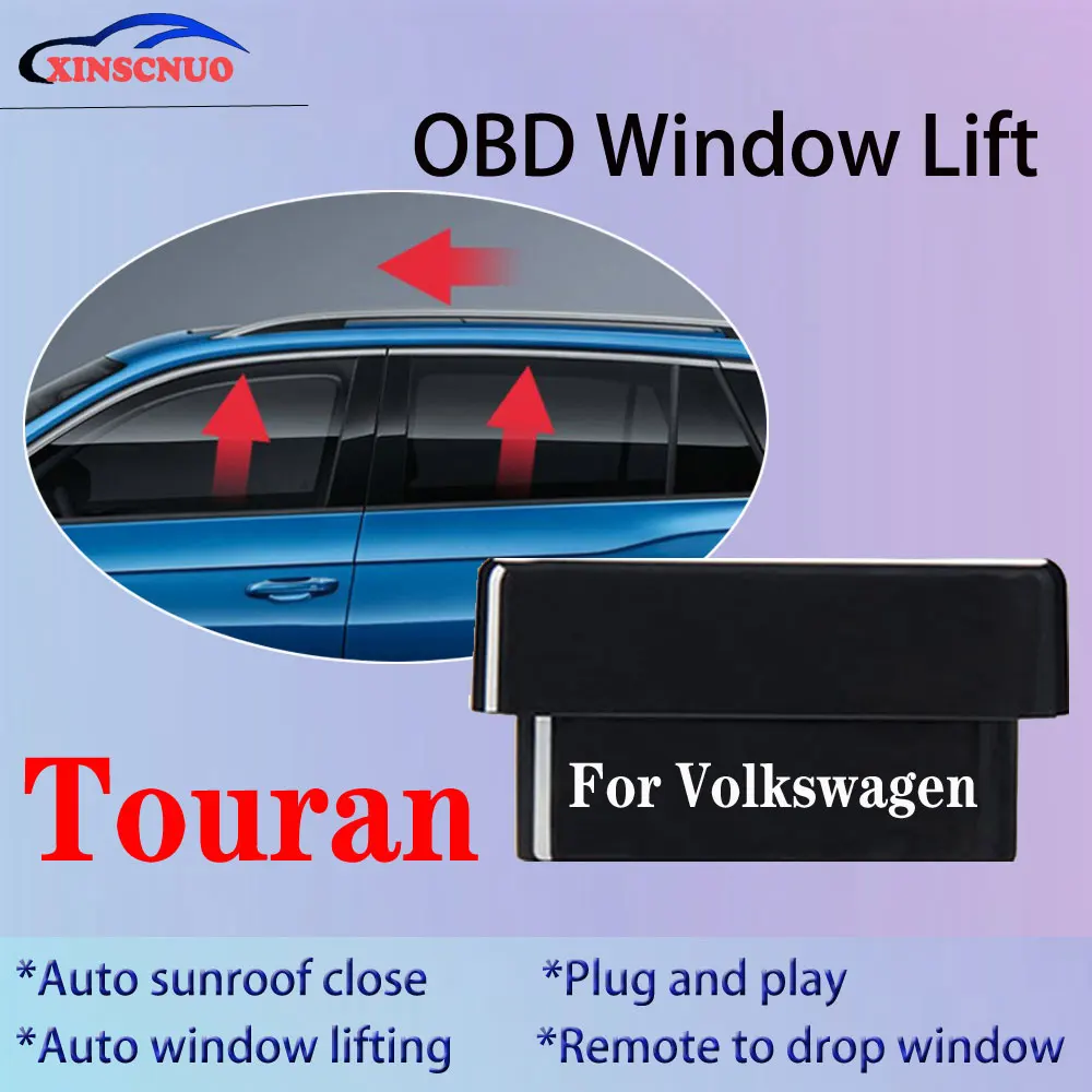 

Автомобильное окно-закрыватель для Volkswagen VW Touran 2012-2015, автомобильное стекло OBD, автоматическое открывание крыши, подключение и использование