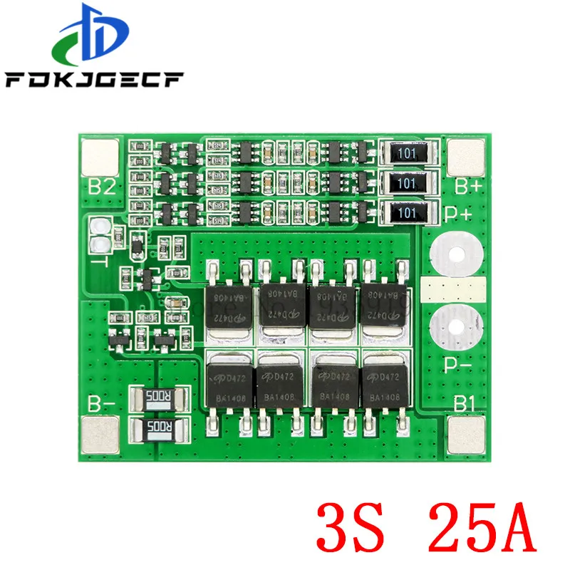 1S 2S 3S 4S 5S 6S 3A 15A 20A 30A litowo-jonowa bateria litowa 18650 ładowarka PCB tablica ochronna BMS dla silnik do wiertarki Lipo moduł ogniw