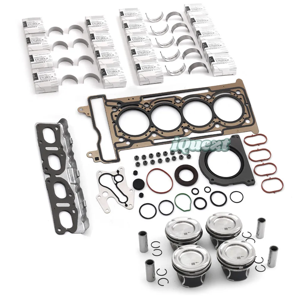 

Engine Overhaul Rebuild kit for Mercedes-Benz C250 E300 W205 W212 X253 M274 2.0L Turbocharged 1991CC