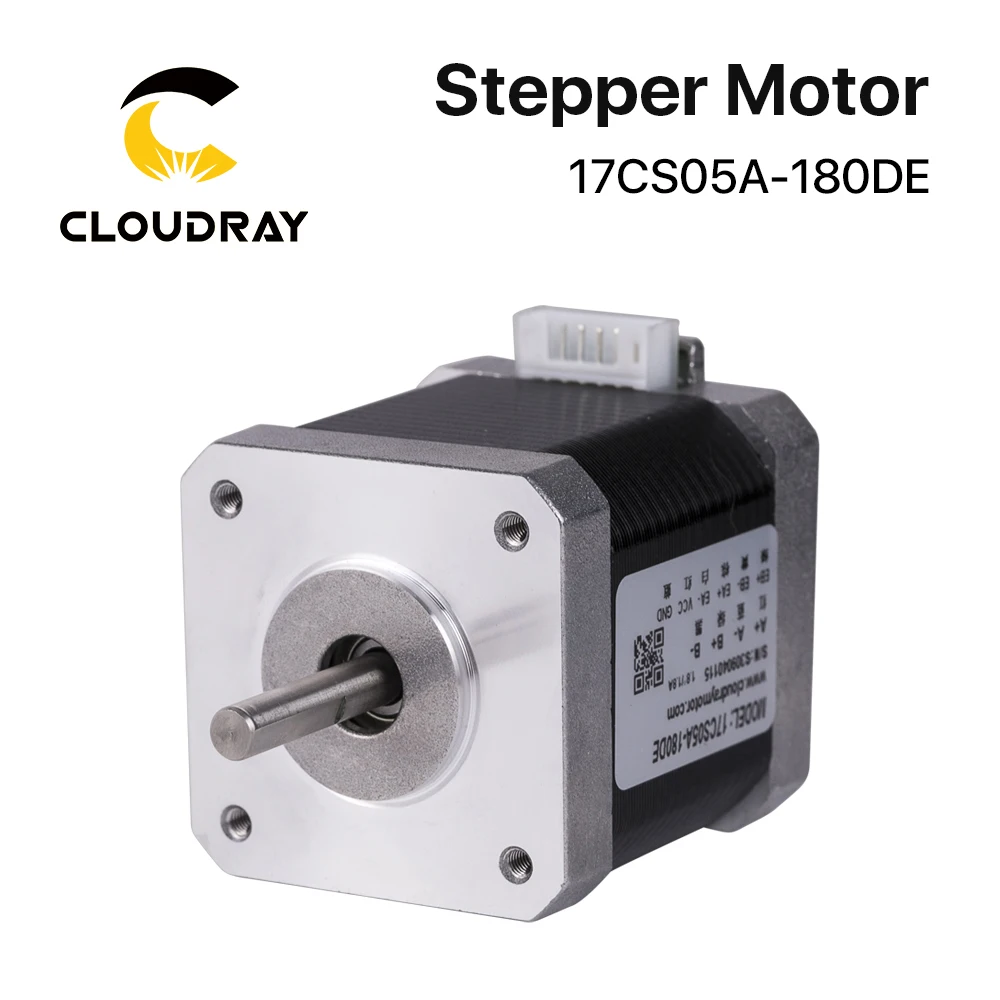 Nema17 Stepper Motor 48mm 2 Phase 52Ncm 1.8A Double Shaft Stepper Motor with DuPont 4-lead for 3D printer CNC XYZ