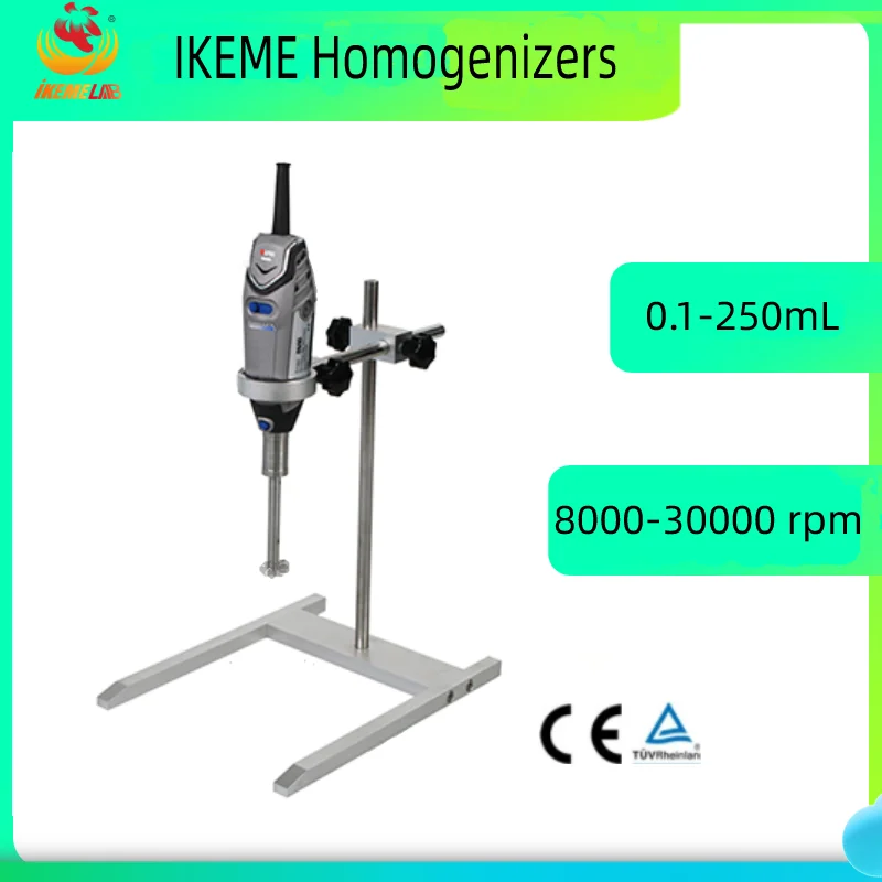 Lab Handheld Tissue Homogenizer Mixer Digital Disperser 8000-30000rpm High Speed Blenders for Sale