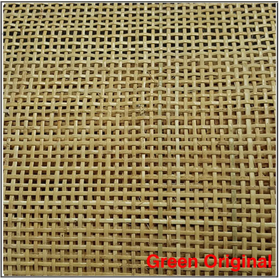 Decoração quadrada natural do Rattan, material real 40 do reparo da mobília da decoração da parede do Rattan do Webbing da cana 45 50 60cm 1m