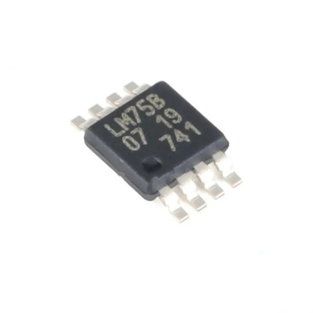 Echte Originele Patch LM75BDP 118 VSSOP-8 Temperatuur Digitale Converter/Sensor