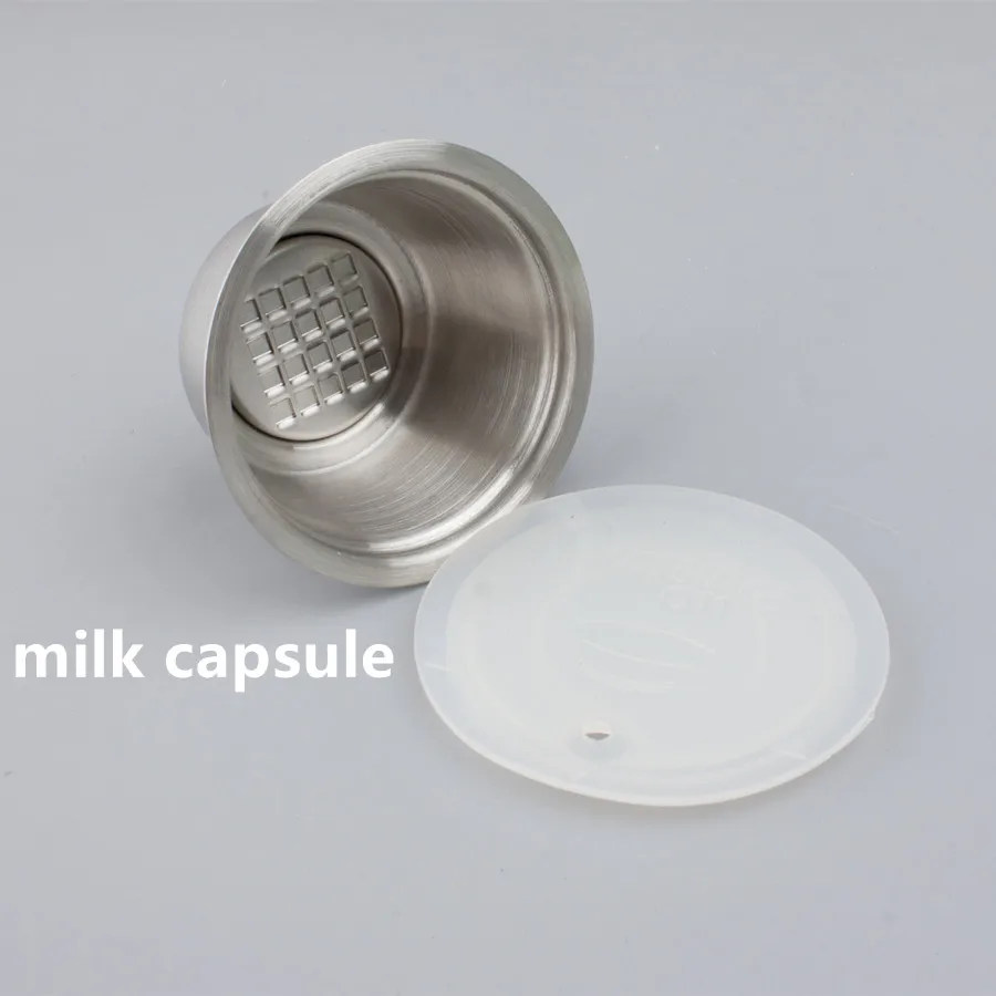 Capsulone milk foam refillable resuable capsule fit for dolce gusto coffee machine pod cup