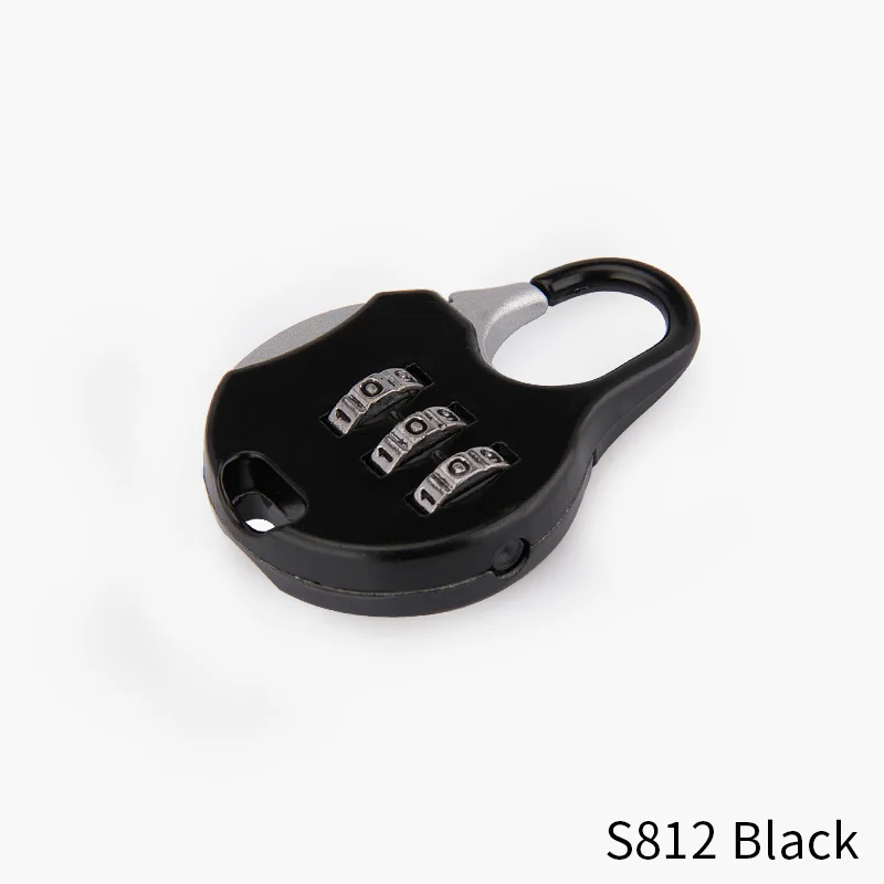 Password lock backpack luggage lock gym dormitory cabinet storage box padlock metal mini small padlock