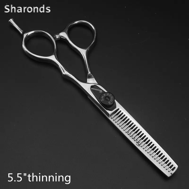 Neues Haarschneidescheren-Set Professionelle Friseurscheren Hochwertige Schönheitssalon-Scheren 5,5/6,0 Zoll Haarschneidewerkzeug – Detail 11