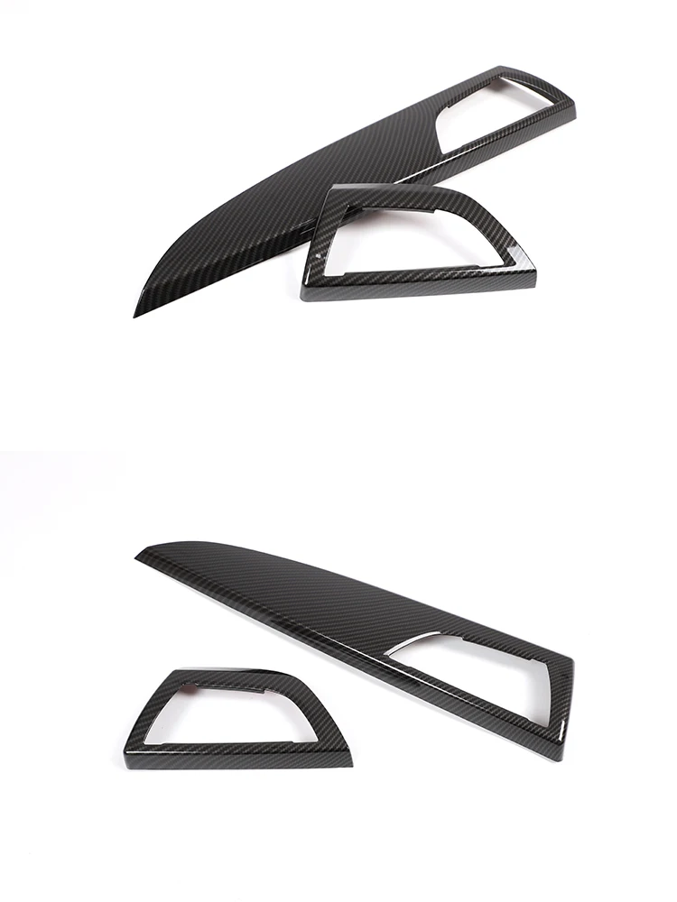ABS Carbon Faser Auto Dashboard Seite Air Outlet Panel Trim Abdeckung Für BMW 1 2 Serie F20 F21 F22 f23 2012-2017 Innen Zubehör – Detail 6