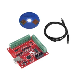 MACH3 CNC USB 100Khz Breakout Board 4 Axis Interface Driver Motion Controller CNC USB MACH3 100Khz Breakout Board 4 Axis In