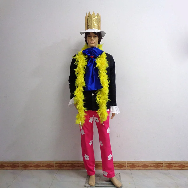 

Soul King Brook Cos Halloween Uniform Outfit Cosplay Costume Customize Any Size