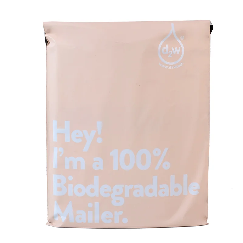 SHERPEN Beige 100% Biodegradable Packaging Mailing Post Bags Eco-Friendly Waterproof Clothing Bag Envelope Courier Shipping Bags