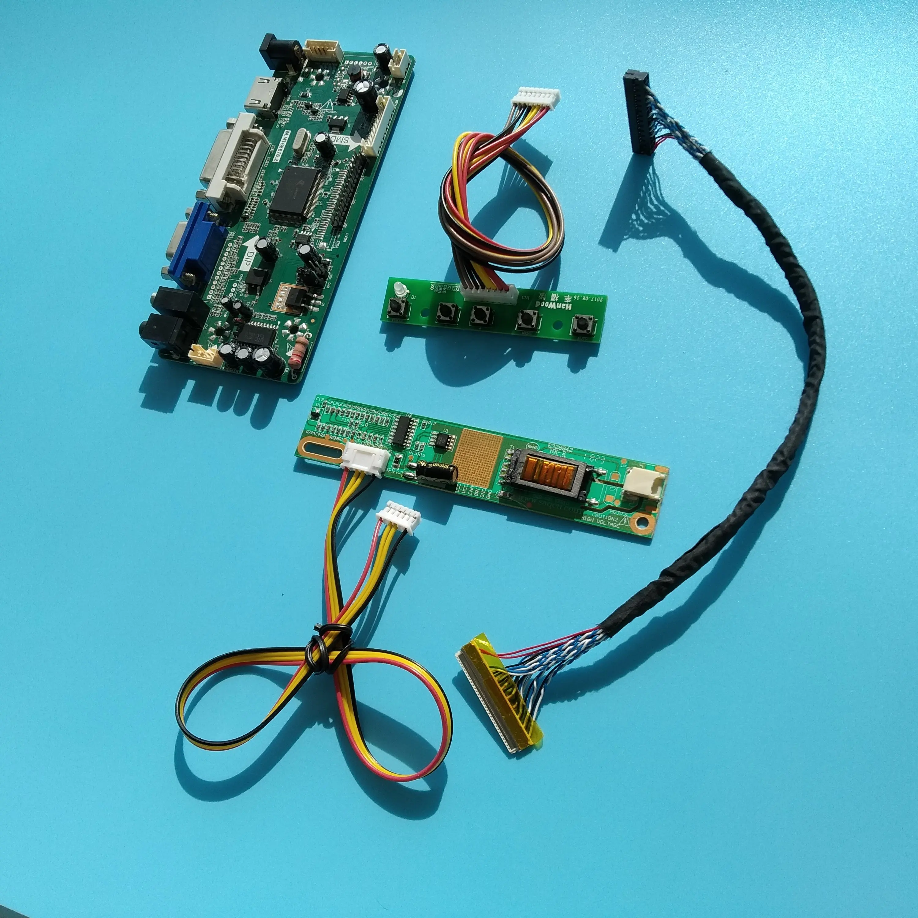 

For B154EW02/CLAA154WA05 15.4" LCD kit Controller board HDMI-compatible 1280X800 Panel monitor DVI LED LVDS DIY Screen VGA