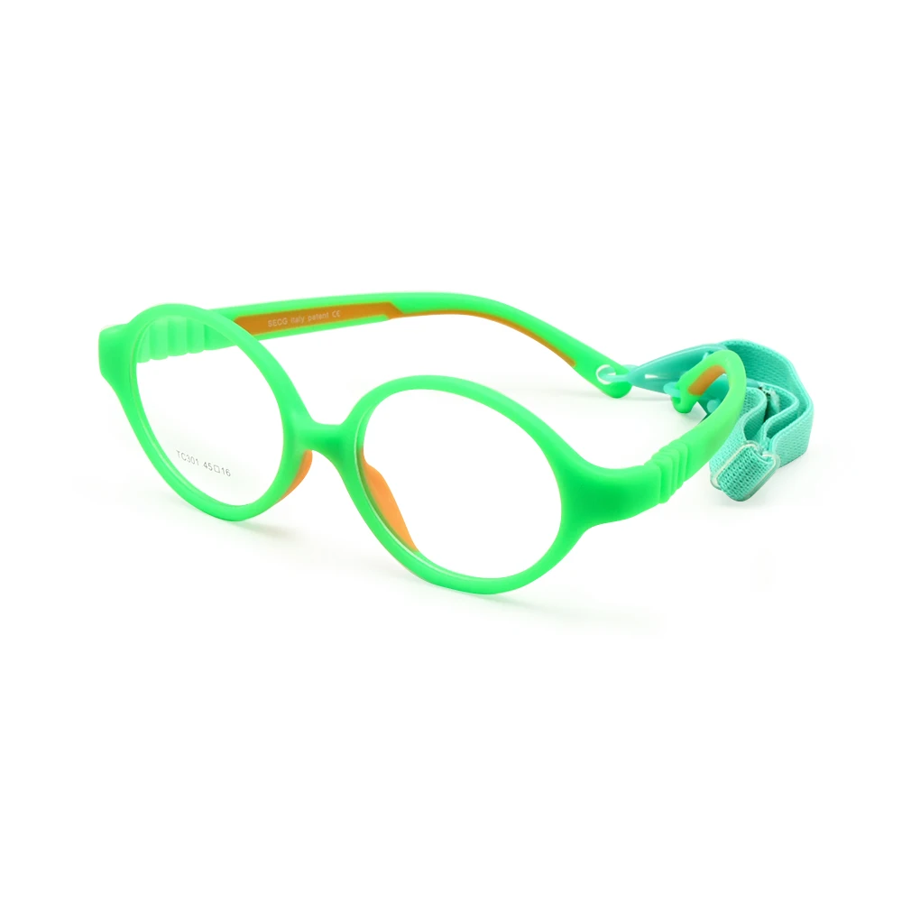 Children Optical Glasses Size 45 No Screw Bendable Kids Frame Teens Silicone Safety Flexible Boys Girls