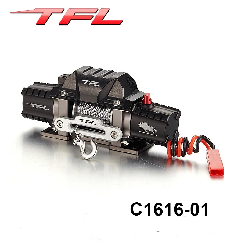 

TFL RC Scale 1/10 ELECTRIC WINCH With Twin Motor Aluminum Alloy For RC Rock Crawler C1616-01