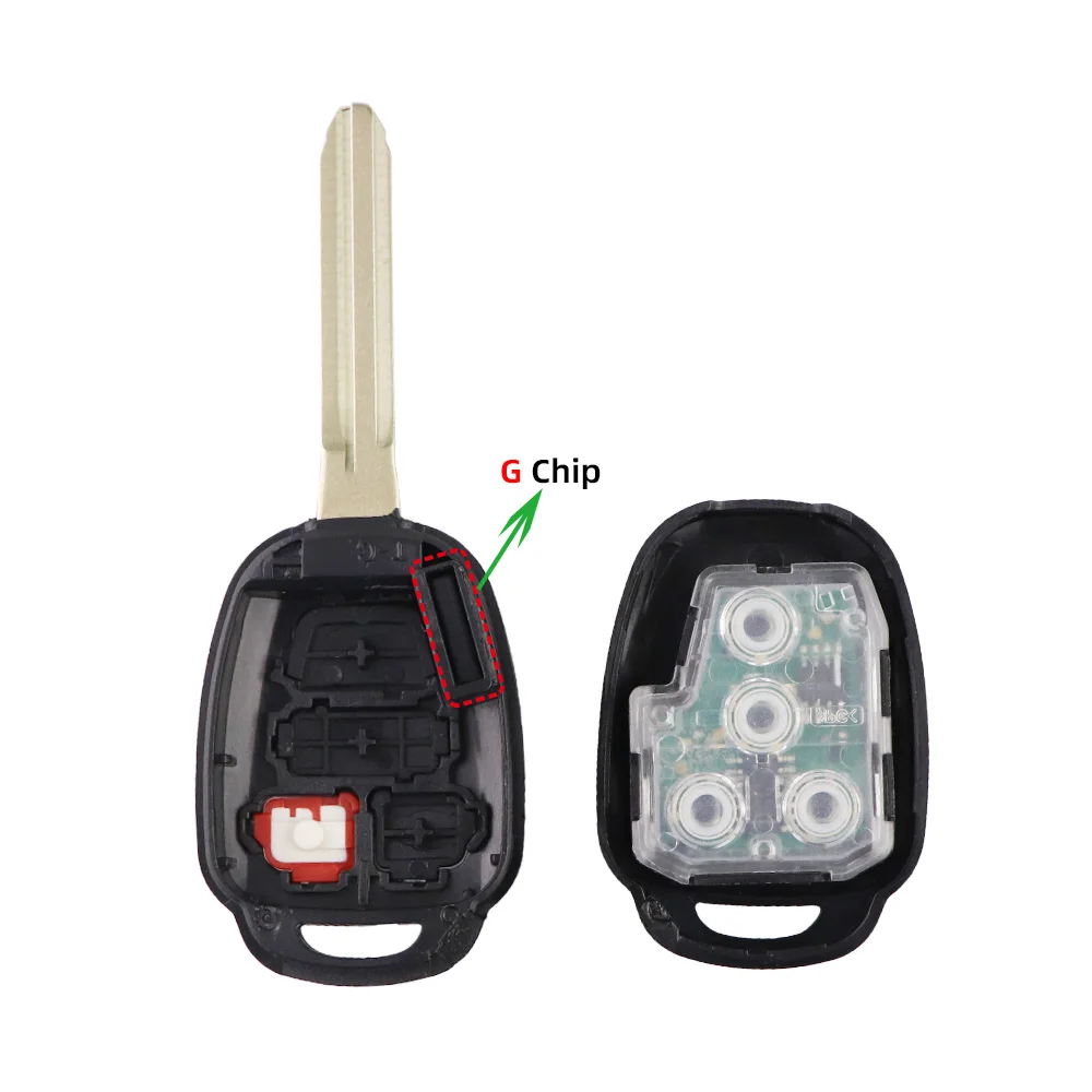 YIQIXIN 3/4 Button 315Mhz Remote Car Key For Toyota Camry G Chip Corolla 2012 2013 2014 2015 2016 2017 HYQ12BDM BDM Smart Fob