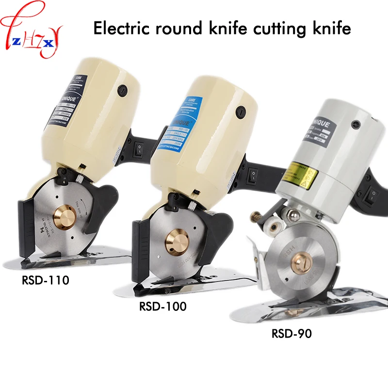 

Electric Circular Knife Cutting Machine Hand-held Garment Clothes Cutting Machine Electric Round Knife Cutting Scissors 110/220V