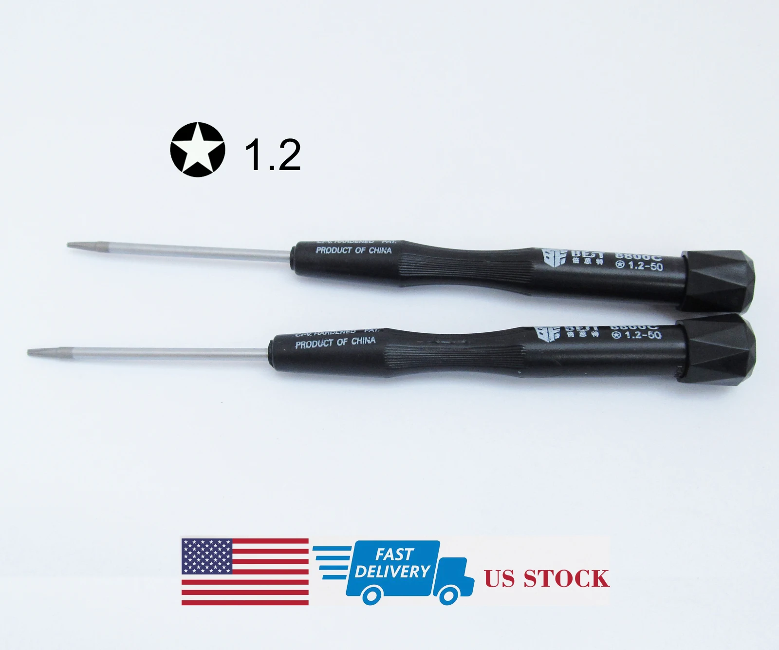 20pcs BEST Star Shape 1.2mm Pentalobe Screwdriver for Macbook Repair Tool (US)