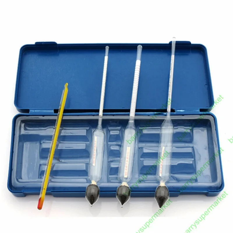 Wine Hydrometer Alcohol Meter Alcoholometer Bafometro Alcoholmeter Hydrometer for Alcohol Alcotester Tester Wine Measuring Tool