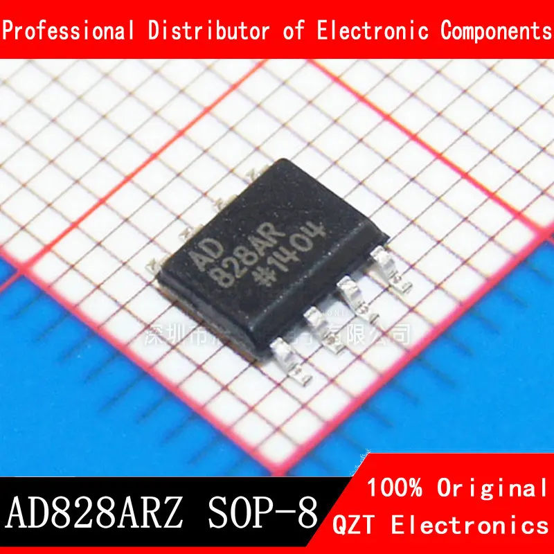 

5pcs/lot AD828 AD828ARZ AD828AR AD828A SOP8 Original In Stock