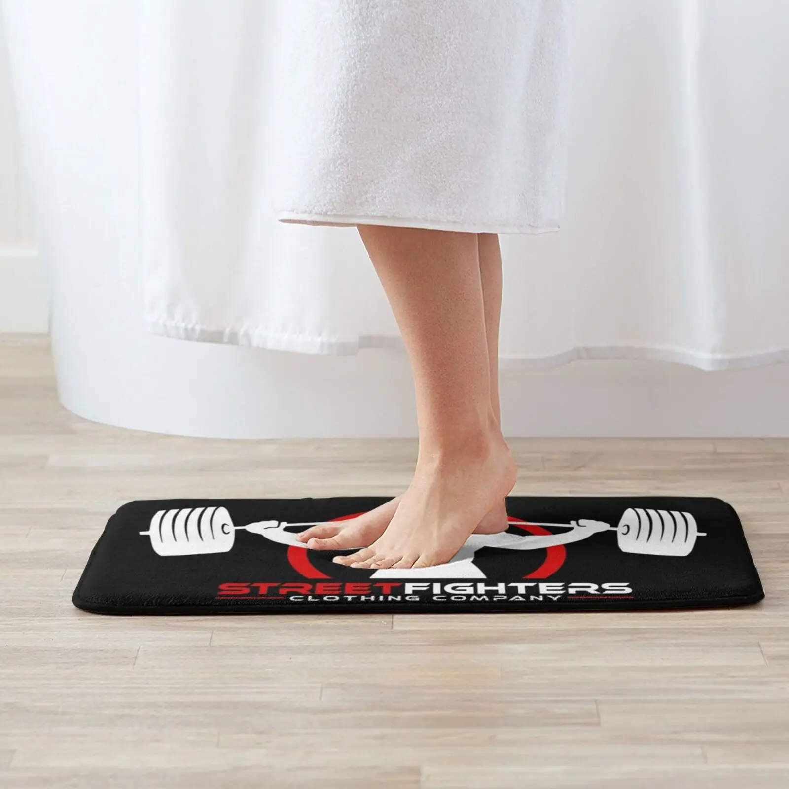 Black Company'S Logo Soft Cushion Home Carpet Door Mat Car Rug Gym Bodybuilding Bodybuilders Athletic Athlete