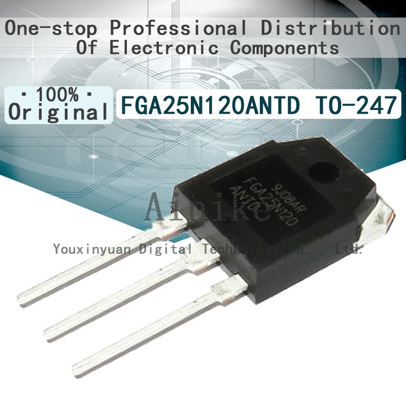 

10/Pcs New Original 25N120 FGA25N120ANTD TO-247 IGBT induction cooker power tube FGA25N120 1200V 25A