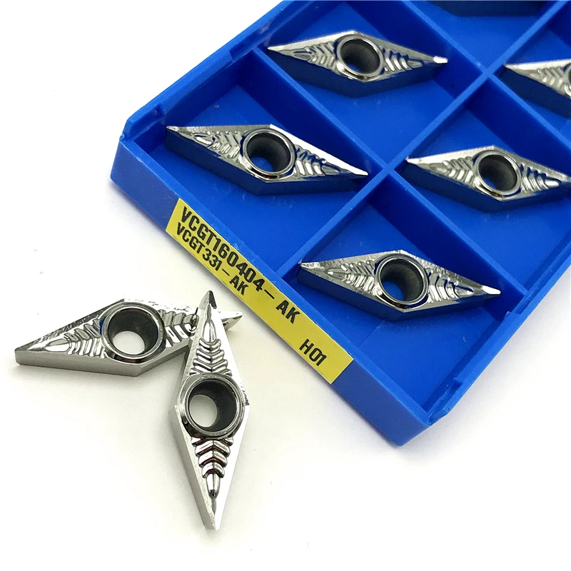 VCGT160402 VCGT160404 VCGT160408 AK H01 Aluminum Internal Turning Tool Lathe Tools VCGT High Quality Aluminum Inserts Cutting