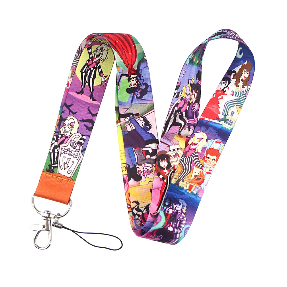 YL331 Movie Ghost Bride Key lanyard Car KeyChain ID Card Pass Gym Mobile Phone Badge Holder Key Ring Student Accessories Gift