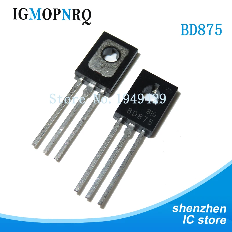 10Pcs/Lot BD875 TO-… - image