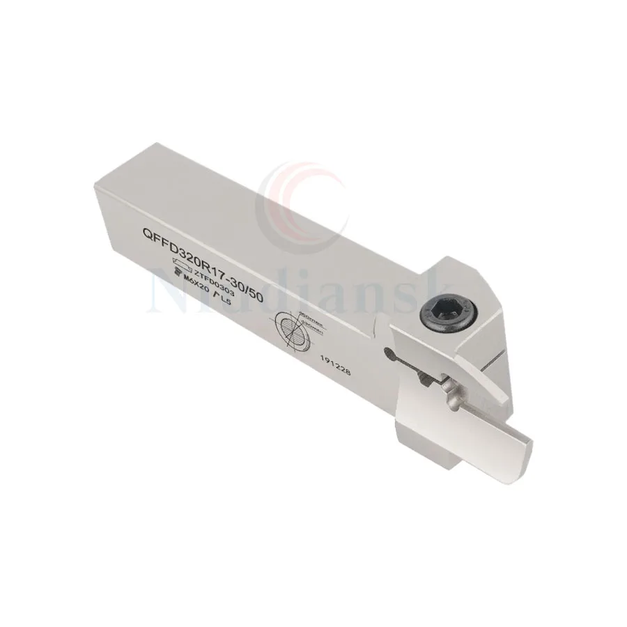 QEFD2020K-3T20 QEFDR2525M-3T20 الحز تحول أداة حامل QFFD320R17-30/50 آلة خرط تعمل بالتحكم الرقمي بواسطة الحاسوب أداة QFFD325R22-80/160 مشقوق أداة أربور