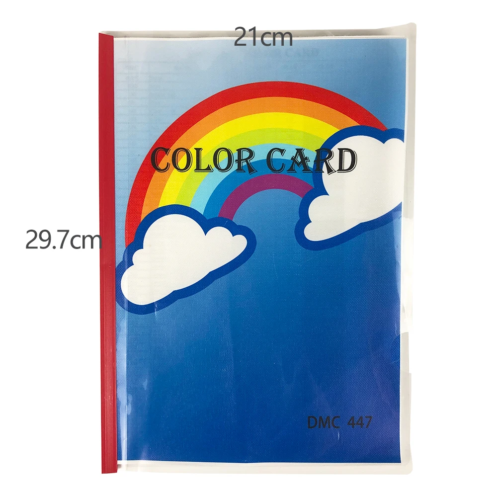 Diamond Painting Full Range 447 DMC Diamond Color Card Rhinestone Color Identification Card tools Accessories