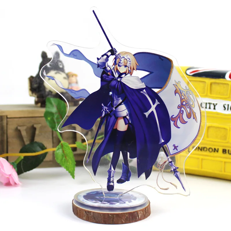 Anime Game Fate Grand Order Figure Acrylic Stands Model Cosplay Character Standing Sign Desk Decor Toys Fans Collection Gift