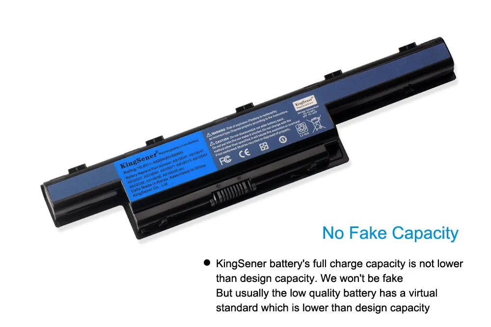 Kingsener Laptop Battery For Acer Aspire V3 5741 5742 5750 5560G 5741G 5750G AS10D31 AS10D51 AS10D61 AS10D71 AS10D75 AS10D81