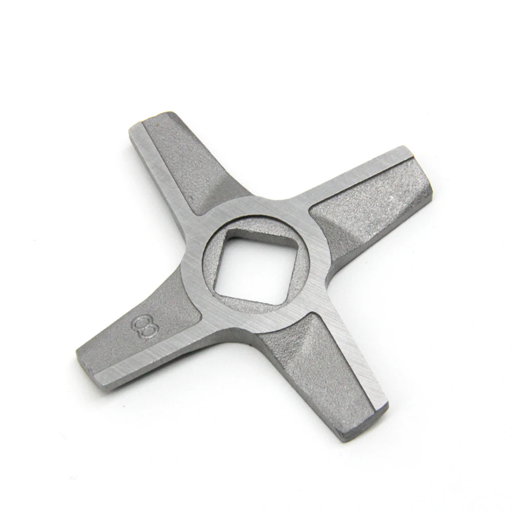 1 Stück Fleischwolfmesser 8 # Doppelseitige Ersatzklinge für Zelmer MM1200 Bosch MFW3910W MFW3X10B Küchengeräte-Ersatzteile – Detail 6