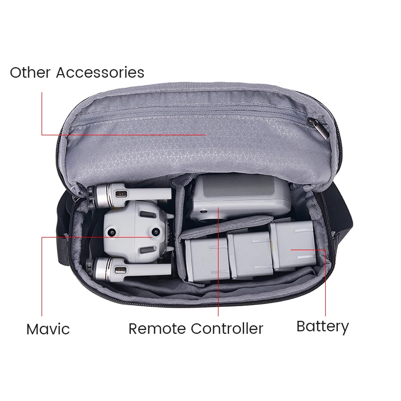 Estuche de transporte para DJI Neo/Air 2S/Mini3/Mini2, bolsa de hombro Universal, caja de almacenamiento de viaje para DJI Mini 4 Pro/Neo Drone,