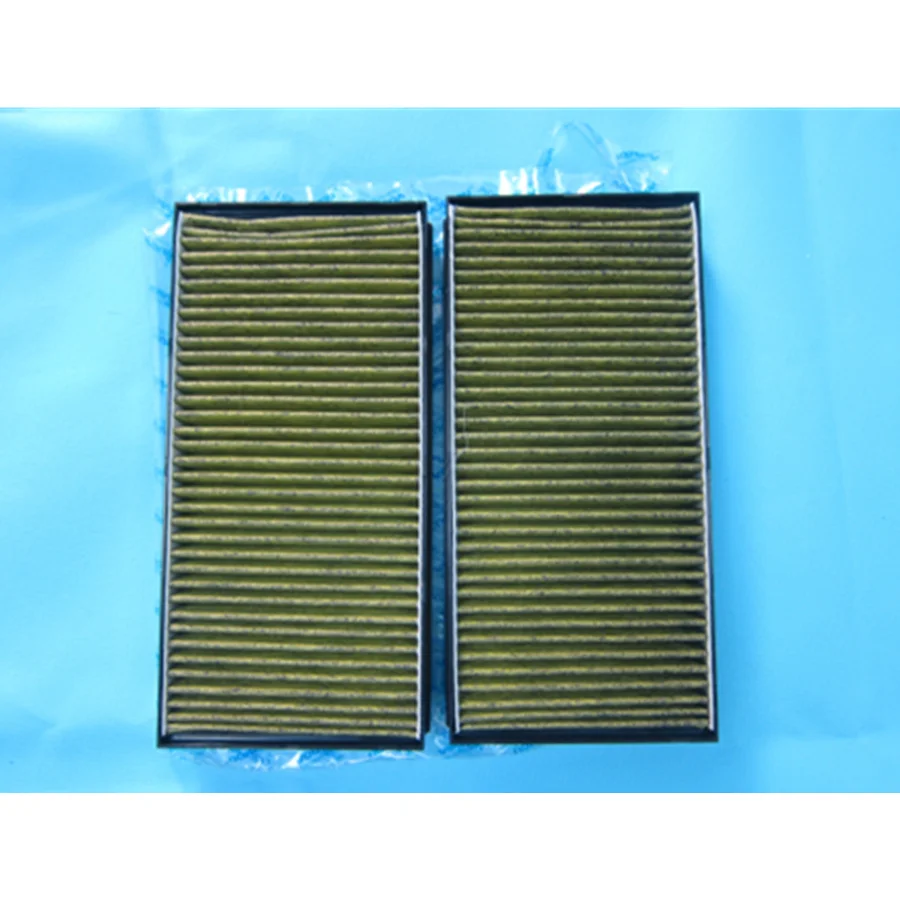 Car accessories high quality PM 2.5 Car A/C cabin air filter for set for BMW X5 E70 2006-2013