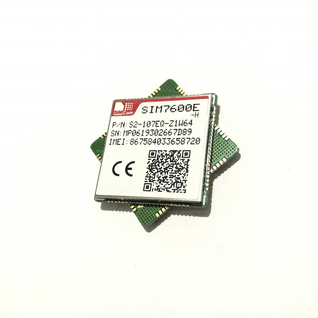 SIMCOM SIM7600E-H LCC LTE Cat4 Module SIM7600E-H-MINIPCIE LTE-TDD/LTE-FDD/HSPA+/GSM/GPRS/EDGE for Europe/Middle East/Africa