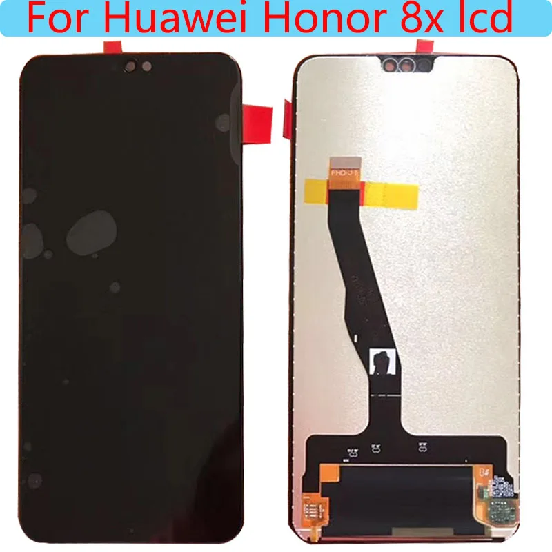 

ЖК-экран с рамкой и сенсорной панелью для Huawei Honor 8X, 6,5 дюйма, дигитайзер, 2340x1080, JSN-L21, JSN-L42, JSN-L22, ЖК-экран