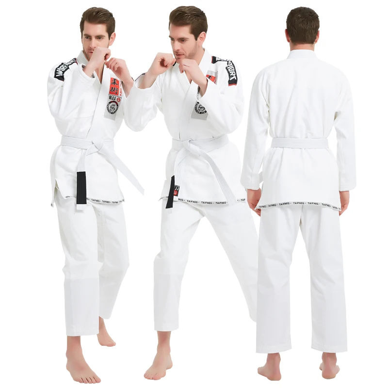 Jiu jitsu brasileiro gi para homens mulheres preshrunk grappling uniforme gis ultra leve kimonos livre bjj cinto