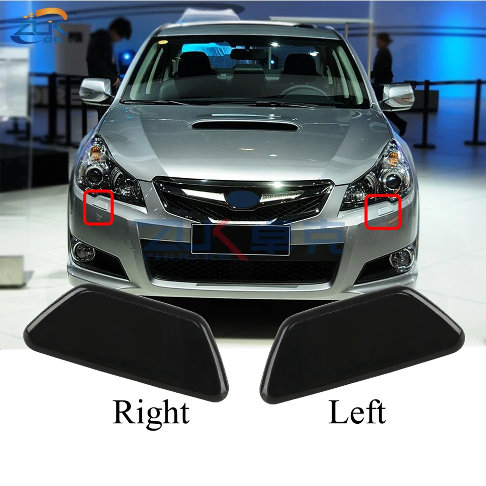 ZUK Front Headlight Headlamp Washer Spray Nozzle Cover Cap for Subaru Legacy GT 2010 2011 2012 2013 2014 Outback 2013 2014