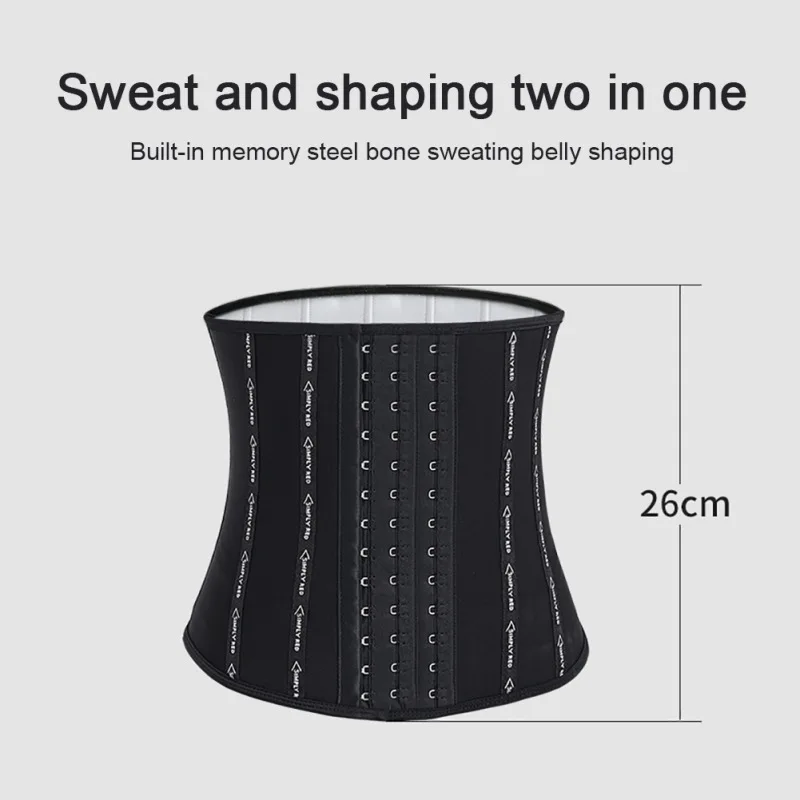 Women\'s Body Shaper Binders And Shapers modeling strap Back Support Sweat Crazier Slimming Belt-Sport Girdle Belt Weight Loss