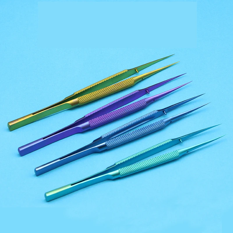 Titanium alloy tweezers professional maintenance tool 0.15mm edge precision fingerprint tweezers Apple main board copper wire