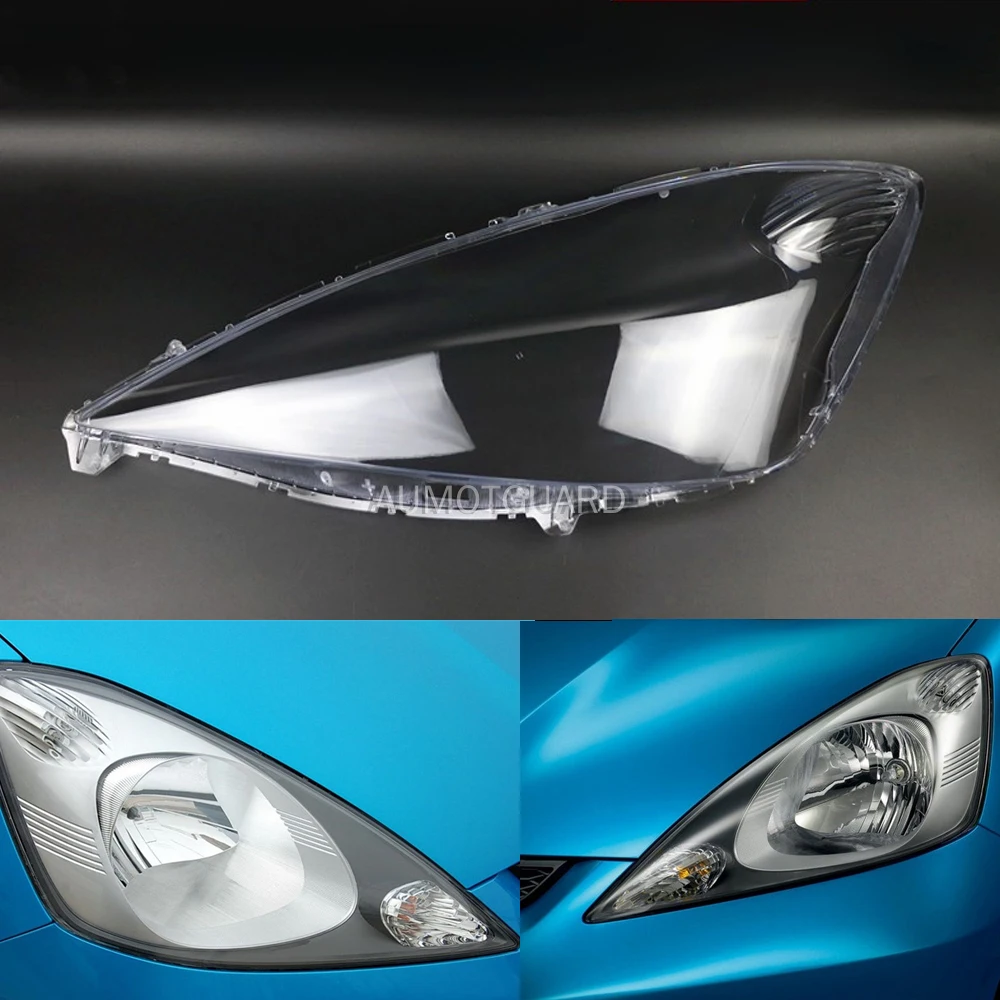 

Car Headlamp Lens For Honda Fit / Jazz Hatchback 2008 2009 2010 2011 Car Replacement Lens Auto Shell Cover