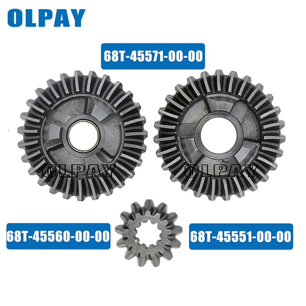 Gear set F9.9 4 stroke 9.9HP for Hidea 4 stroke 9.9HP 68T-45571-00-00 68T-45560-00-00 68T-45551-00-00