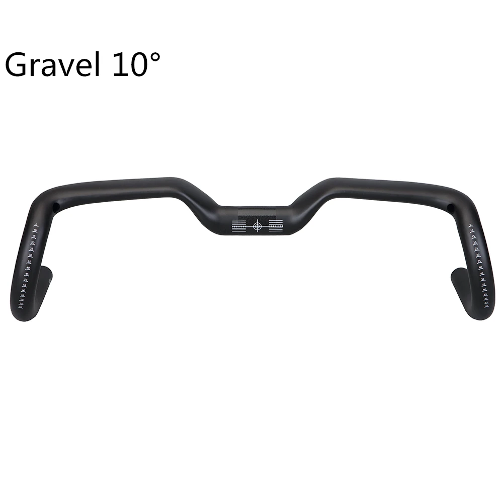 2022 Di2 Gravel Carbon Bicycle Handlebar T1000 Aero Handlebar Ultra Light  40 42 44cm drop handlebar