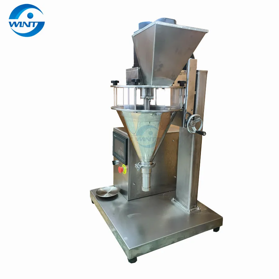 Полуавтоматическая машина для наполнения порошком шнеком 1-300 г, подходит для перца, кофейного порошка, гипсового порошка, тонера, муки, моло...