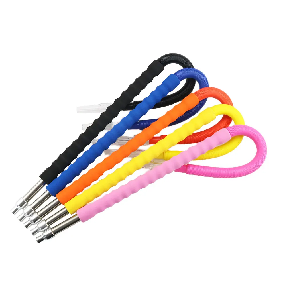 Hookah Retractable Hose Long Handle Mouth Tips Pipe for Smoke Shisha Narguile Lounge Chicha Accessories