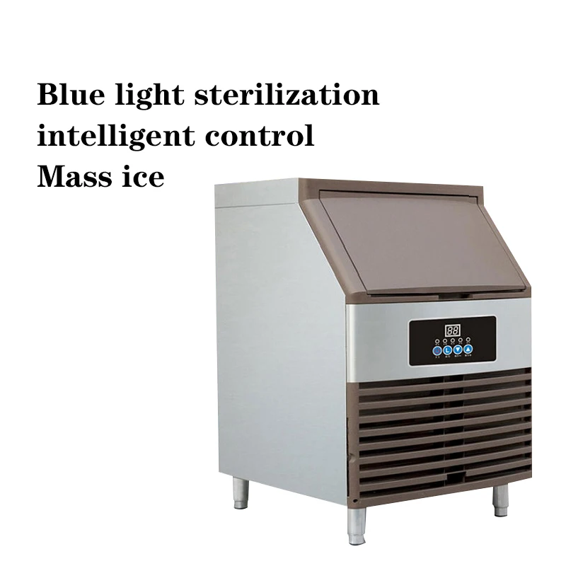 150 كجم التجارية التلقائي مربع الجليد جهاز تكوين الثلج بار مقهى الحليب الشاي متجر جهاز تكوين الثلج 110 فولت/220 فولت المنزلية مربع الجليد صانعة م...