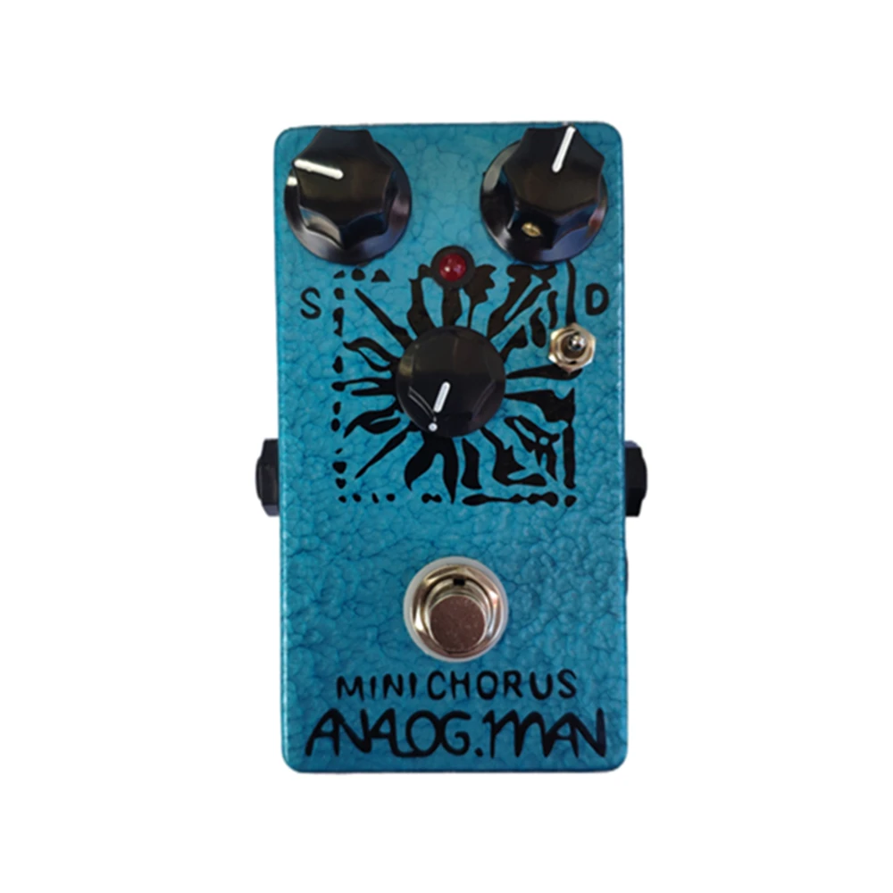 

LYR PEDALS ly rock,Guitar MINI Chorus pedals, classic Chorus effector pedal,Blue,True bypass