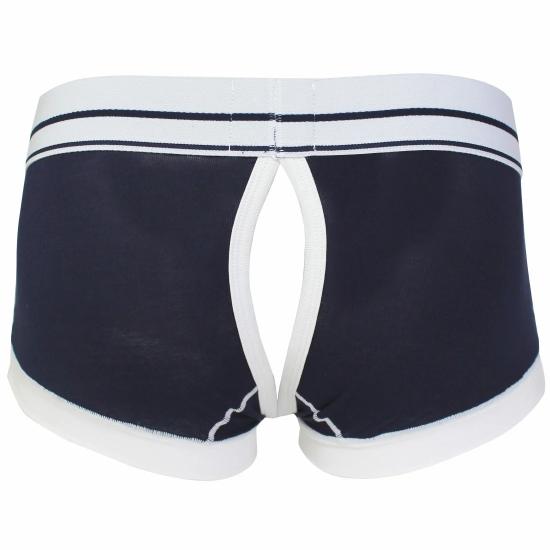 Men Briefs Sexy Lingerie Gay Porn Underwear Sleep Boxers Shorts Press Button Open Bulge Pouch Panties Swimsuit Underpants Bikini