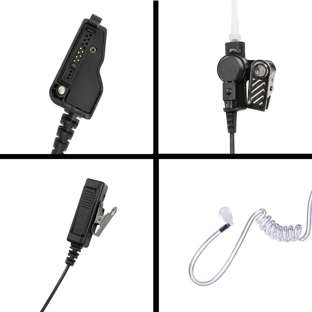 2-wire Surveillance Earpiece for NX220 NX320 TK3302 TK3200 TK2212 TK3212 TK3400 Two Way Radios Earphone