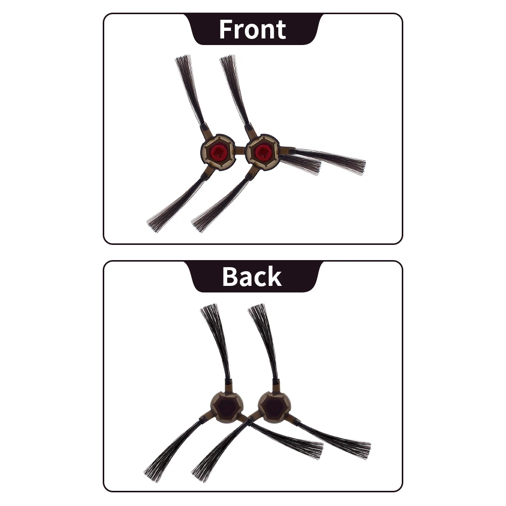 Filtro principal suporte de escova lateral mop pano titular compatível com ecovacs deebot n9 + auto-limpeza aspirador de pó acessórios parte